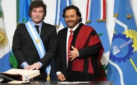 Sáenz viaja con Milei a París