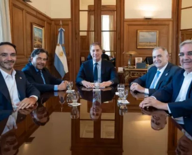 Sáenz llevó rutas y tarifa eléctrica a la negociación con Nación
