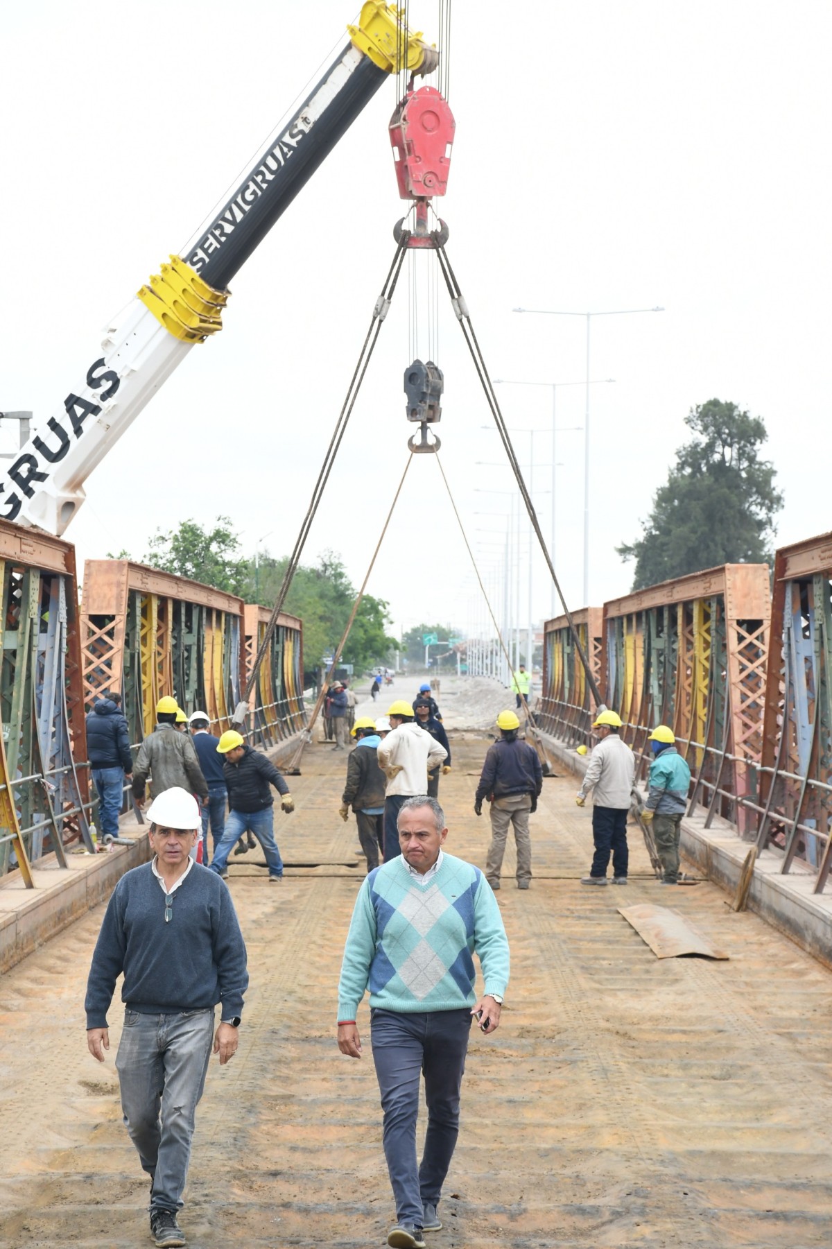 El histórico puente de Vaqueros ya tiene nuevo destino