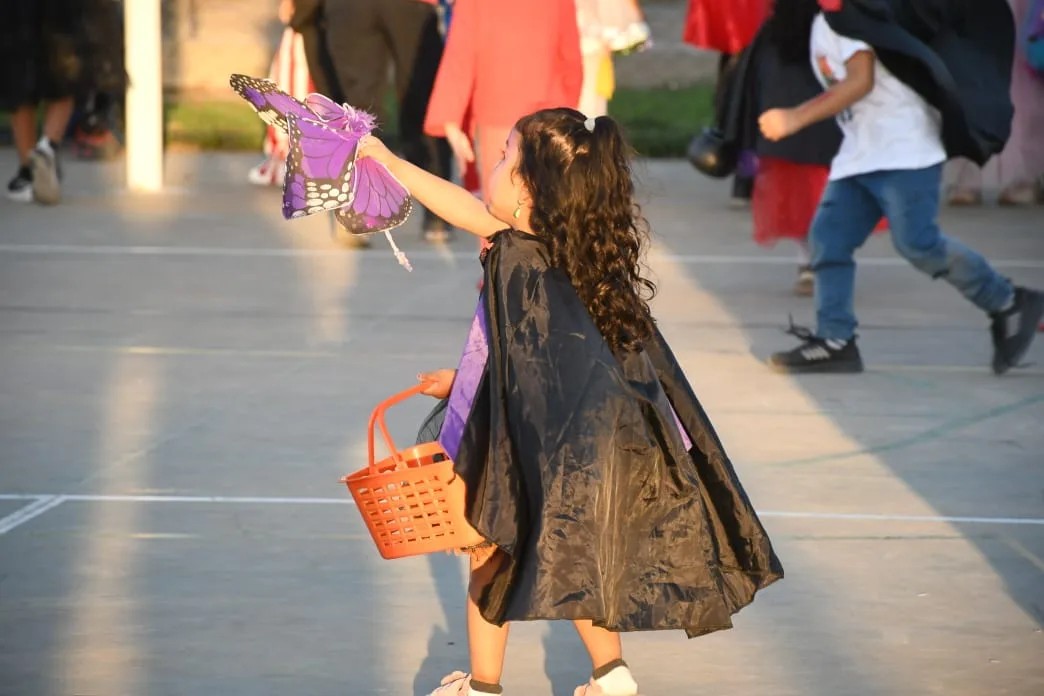 Halloween llega al Parque San Martín con caramelos y disfraces