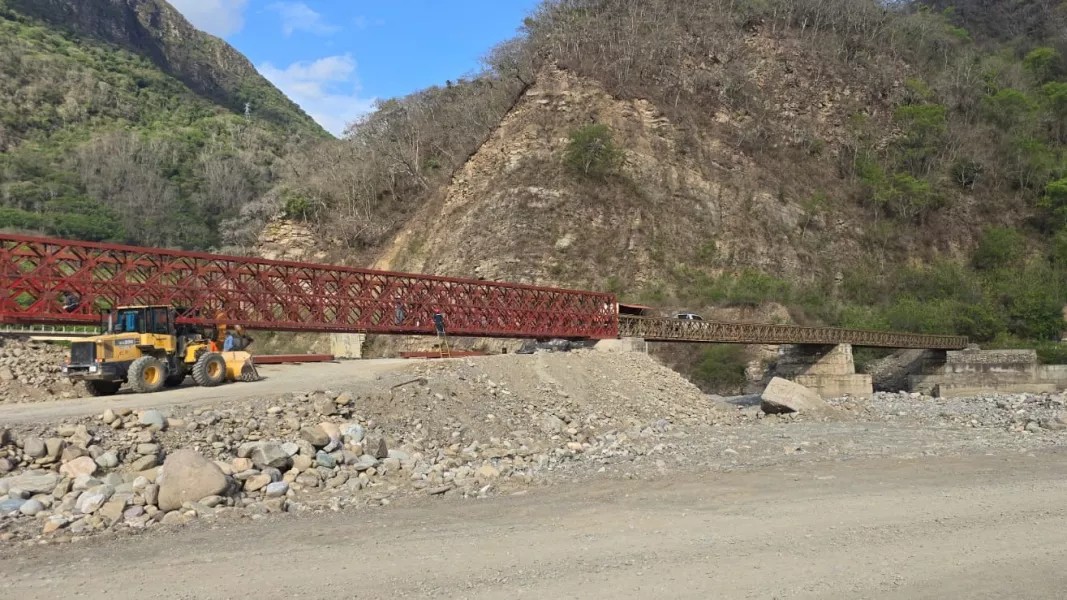 Los Toldos: Amplían el puente internacional con Bolivia