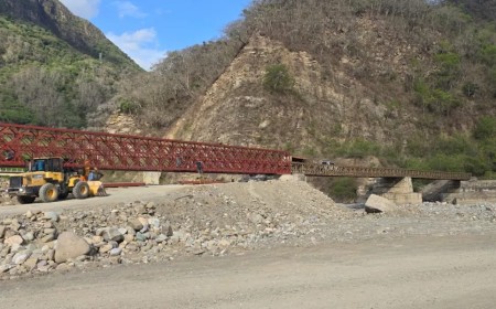 Los Toldos: Amplían el puente internacional con Bolivia