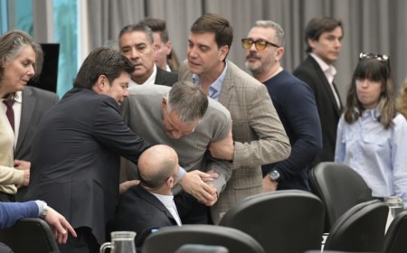 Diputados casi terminan a los golpes 