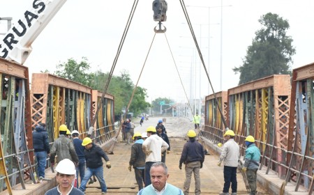 El histórico puente de Vaqueros ya tiene nuevo destino